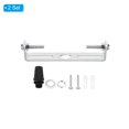 thumbnail image 3 of Unique Bargains 85mm Ceiling Light Plate Kit Light Fixture Mounting Bracket Plate Steel Crossbar for Pendant Wall Light 2 Set, 3 of 7