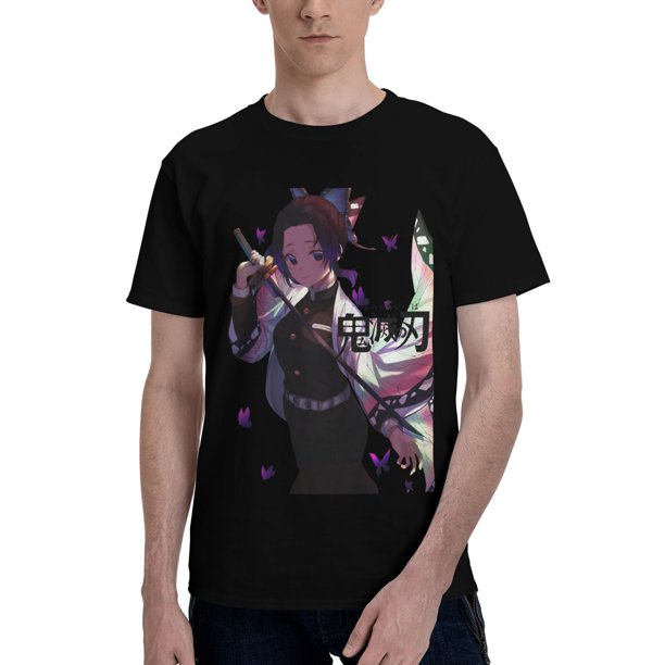 Camiseta de Manga Corta para Hombres Kimetsu no Yaiba