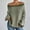 Green, variant on Tao Women Off Shoulder Sweater Long Sleeve Knit Sweater Loose Pullover Jumper Tops RedS