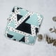 thumbnail image 5 of Bolsa para guardar toallas sanitarias, artículos de aseo, porta toallas sanitarias femeninas, neceser pequeño para maquillaje triangulo negro verde, 5 of 9