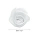 thumbnail image 2 of Uxcell 50pcs 3cm rosas de cinta para manualidades flores de tela artificiales, blancas, 2 of 5