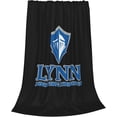 thumbnail image 2 of Lynn University Logo Queen Blanket Lightweight Blanket for Bed, Sofa Microplush - Ultra Soft Warm Blanket, 2 of 6
