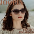 thumbnail image 4 of Gafas de sol Joopin Square Plegables Polarizadas UV400 Marrón, 4 of 6