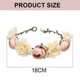 thumbnail image 2 of Corona de flores, diadema, diadema, diadema, aro, 2 of 5