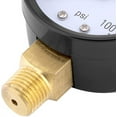 thumbnail image 4 of 0-100PSI 1/4inch BSPT Thread Pressure Gauge for Water Oil Air, High Accuracy Pressure Gauge, 4 of 5