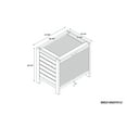 thumbnail image 5 of Linon Bracken Sturdy Solid Bamboo Slatted Hamper with Wide Top in Natural Brown, 5 of 5