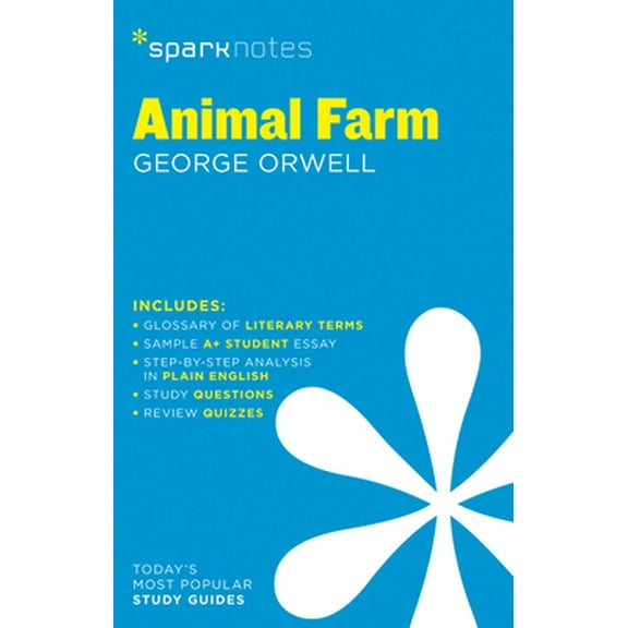 Pre-Owned Animal Farm Sparknotes Literature Guide: Volume 16 (Paperback) 1411469429 9781411469426