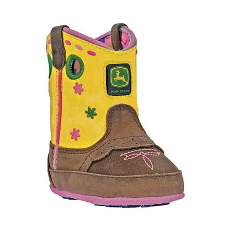 John Deere Infant John Deere Boots Crib Flowers 0152 Walmart Com