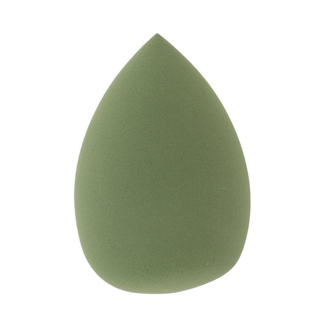 Ofertas Únicas 1 Juego de Esponja de Maquillaje en Forma de Gota Reutilizable para Dormitorios Verde de Poliuretano Hidrofílico