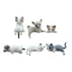thumbnail image 1 of Figuras de gatito durmiendo para decoración de salpicadero de coche, diseño de gato, para parabrisas y consola, bonitos adornos de PVC, accesorio seguro y adorable para el interior del coche., 1 of 8