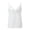 White, variant on COMVALUE Women's Satin Camisole Lace Silk Satin Pajama Tank Tops V Neck Soft Spaghetti Strap Loose Sleepwear Black XL