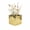 Gold, variant on Bria Square Glass Vase