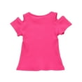 thumbnail image 2 of Baby Girls & Toddler Girls Solid Short Sleeve T-Shirts, Sizes 9M-2T, 2 of 9