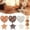 A, variant on Xloro Wicker Rattan Decor Handwoven Natural Rattan Ornaments for Home Decoration Table Centerpieces Vase Fillers Weddings and Photography Props (4Balls+3Hearts+3Stars)