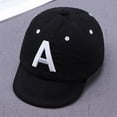 thumbnail image 2 of GYRATEDREAM Baby Boy Baseball Cap Striped Sunhat Letter Sun Protection Hat 0-3 Years, 2 of 2