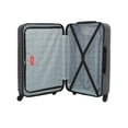 thumbnail image 4 of Wrangler 4 Pc Hardside Spinner Luggage Set with 20" & 25" Suitcases and Packing Cubes, Black, 4 of 8