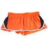 Nike Womens Dash 3 Inch Running Athletic Shorts Training Orange Navy