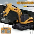 thumbnail image 5 of 1/64 Mini RC Excavator with Metal Shovel - 2.4GHz Anti-Interference, Rechargeable | Parent-Child Interactive Toy for Boys & Girls 3+, 5 of 8