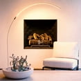 thumbnail image 5 of Brightech Sparq Arc Modern Home 67" Tall Arch LED Standing Floor Lamp, Black, 5 of 11