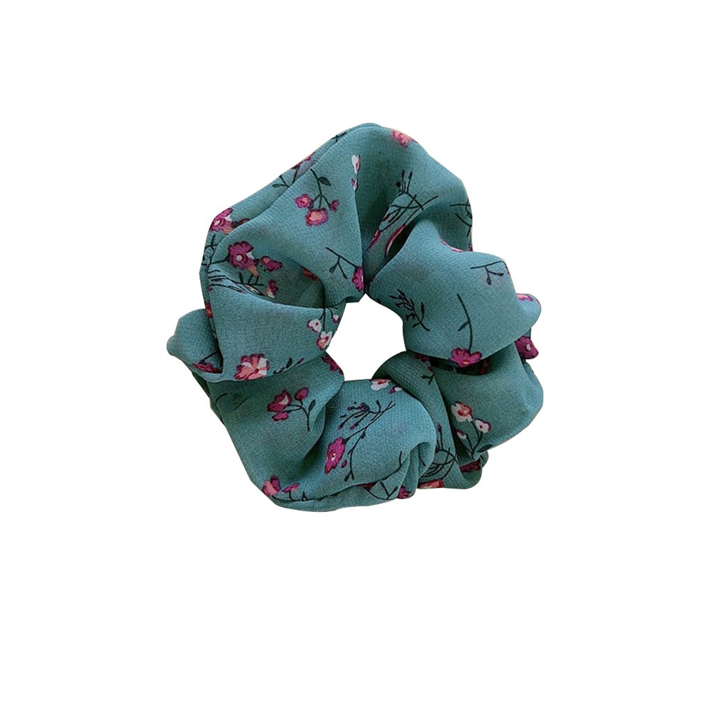 Details about / Women Ponytail Holder Hair Ties Scarf Elastic Hair Rope Dot Print Hairbands