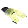 thumbnail image 1 of Silicone Plongée Sous-Marine Tuba Malléable Embout Buccal Régulateur - Jaune, 1 of 8