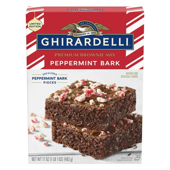Ghirardelli Peppermint Bark Brownie Mix