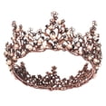 thumbnail image 1 of 1 Pce Ornement de Tête en Alliage Baroque Mode Diadème de Mariée Couronne Rétro, 1 of 8