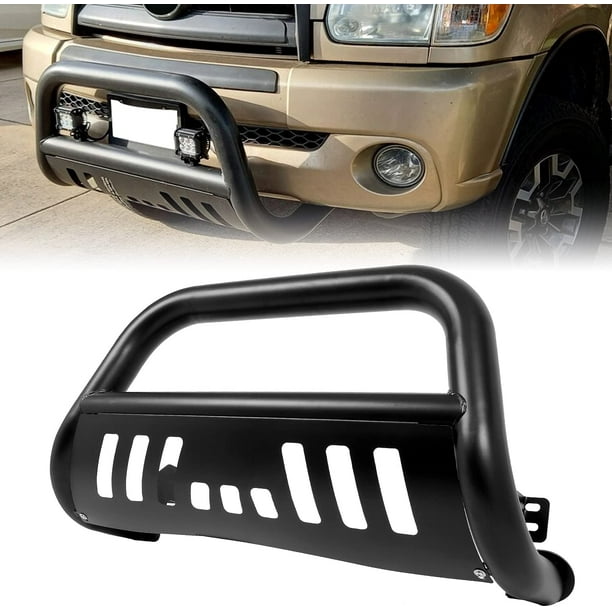 Bull Bar Bumper Grille Guard Compatible with 19992006 Tundra/Sequoia Brush Push Grille Brush
