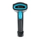thumbnail image 4 of Lector de código de barras portátil de 360°, resistente al agua y al polvo, lector de código QR inalámbrico USB (negro y azul), 4 of 12