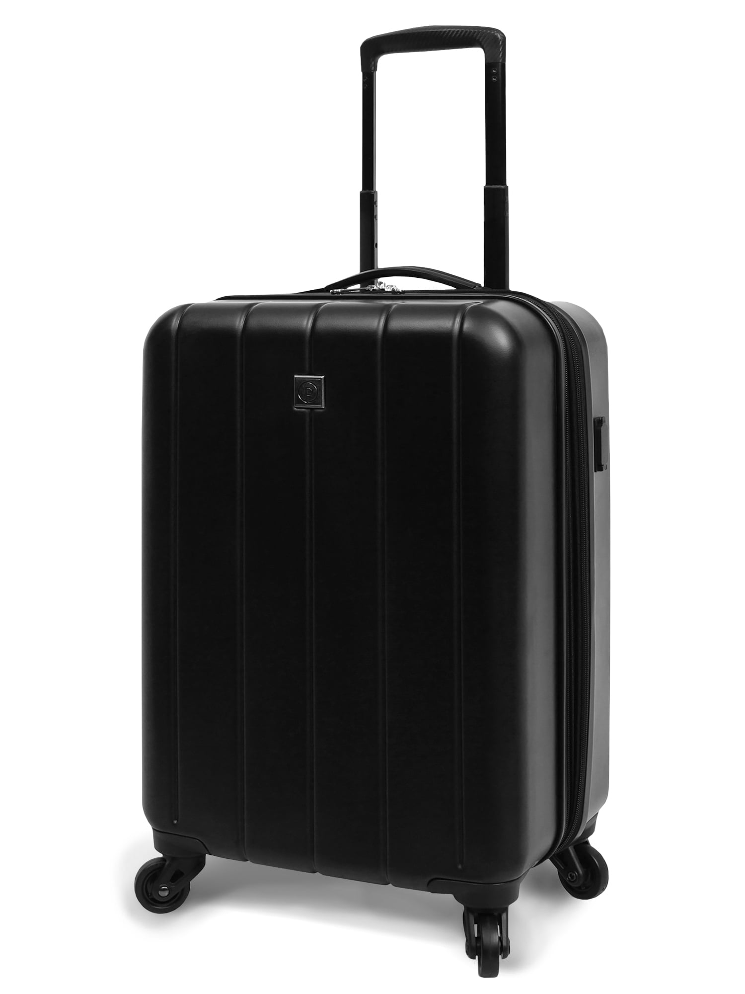 Pearson Hard Side Carry On Luggage, Black Matte (Walmart -