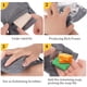 thumbnail image 5 of Bolsas de jabón y bolsitas de jabón de diferentes rugosidades para ducha, jabones corporales, esponjas de baño, bolsitas de jabón exfoliantes, 5 of 7