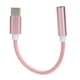 thumbnail image 1 of Adaptador de audio auxiliar tipo C a 3,5 mm Adaptador de auriculares de audio trenzado para Letv / XiaomiPink, 1 of 8