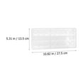 thumbnail image 2 of unbranded 1Ud Reutilizable Para Chocolate Media Ronda Material Acrílico Transparente, 2 of 8