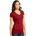 thumbnail image 5 of District Women's Soft Durable Ring Spun V-Neck T-Shirt, 5 of 5