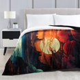 thumbnail image 2 of Fleece Blanket,Beautiful Scenery,Fluffy Throws For Bed,For Bed Sofa Couch, 2 of 8