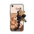thumbnail image 6 of LYM-Phone Case For iphone 7/8/iphone SE 2020/SE2, cute Dirt-resistant Simplicity silicone Back Cover protective case Waterproof Anti-knock Skin-friendly feel Bear bracelet soft case, 6 of 9