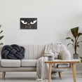 thumbnail image 2 of Stupell Industries Spooky Halloween Black Cat Eyes Holiday Painting Unframed Art Print Wall Art, 2 of 6