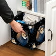 thumbnail image 5 of Leo Constellation Foldable Toy Box with Handle, 10.8"x10.5"x10.6", Large Capacity Storage Bins, Storage Cubes, Storage Baskets, 5 of 6