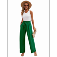 thumbnail image 2 of Women'S Wide Leg Lounge Pants Green M, 2 of 7