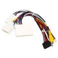 thumbnail image 4 of Adaptador de cable de arnés de cableado de 16 pines estéreo para coche Android Afortunado Sencillez, 4 of 5