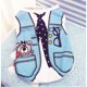 thumbnail image 1 of Camisa De Perro Con Estampado De Dibujos Animados Ropa Pequeña Chaleco De Verano Lindo Yorkshire Mascotas, 1 of 4