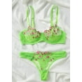 thumbnail image 3 of Lime Green Neon Lingerie Set, 3 of 5