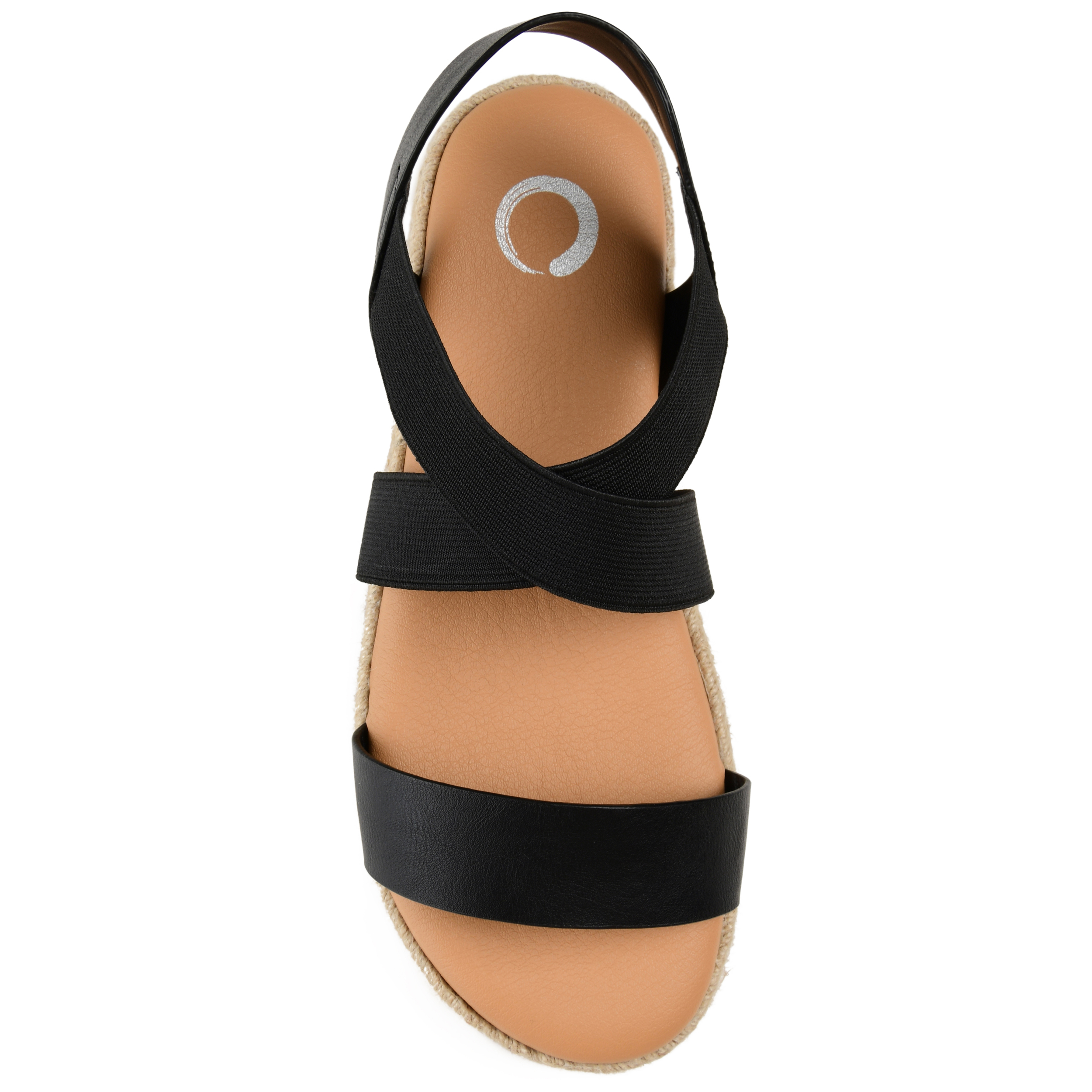 Journee Womens Caroline Strappy Espadrille Sandals