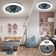 thumbnail image 5 of Megaluz LV34W03 ventilador de techo con lampara led 34w, enchufe E27, 10 pulgadas, luz blanca fr&iacute;a, aspas externas, motor silencioso (Control por apagador)., 5 of 9