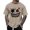 Khaki-5, variant on T Shirts for Men 2026 Summer Casual Short Sleeve Crewneck Ghost Face Graphic Tees Streetwear