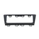 thumbnail image 1 of 2Din Stereo Radio Fascia DVD Audio Navigation Panel Frame Black Fit for Rapid 2013-2014, 1 of 5