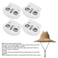 thumbnail image 3 of 30 Pcs Spring Stop Toggle, Metal Spring Cord Lock Toggle Stopper Draw String Clip With Double Holes Elastic Fastener Toggles Slider Clip For Drawstrings Bags Clothing, 3 of 8