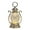 Silver, variant on Soumake Retro Style LED Hanging Lantern with Hook Soft Lighting Battery-Powered Desktop LED Night Light Party Decoration