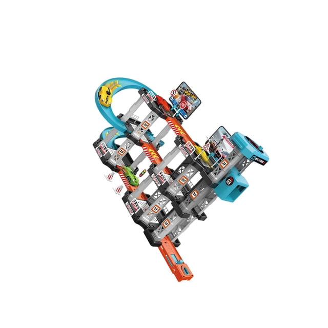 bedienty DIY Assemble Track Race Car Toy Fine Vehicles Skill Playset Motor for Child 62pcs 78 pcs