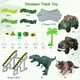 thumbnail image 2 of Dinosaur Toys, 223 PCS Create A Dinosaur World Road Race Tracks, Flexible Track Playset, Dinosaur Car for 3 4 5 6 Year Old Boys Girls Birthday Party Favor Gift, 2 of 7